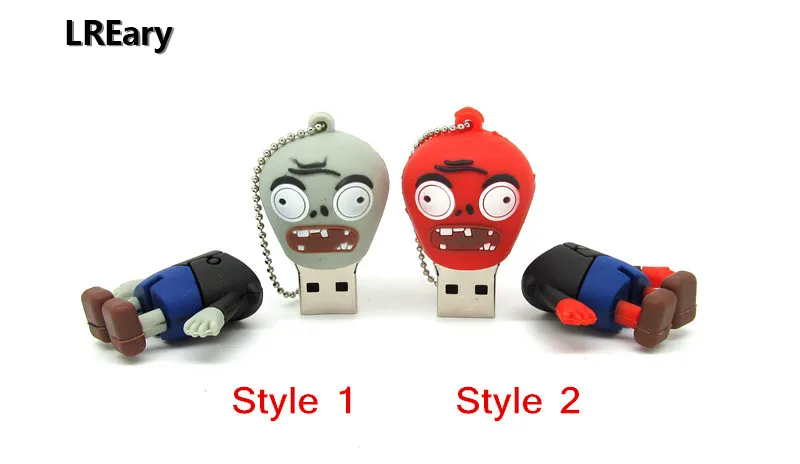Usb-флеш-накопитель с изображением милого подсолнуха растения зомби 64 ГБ 8 16 32 |