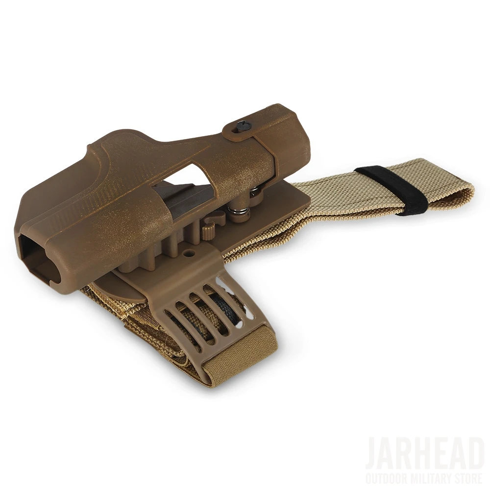 Glock 17 19 23 тактическая автоматическая загрузка кобура уровень 3 замок падение ноги бедра кобура