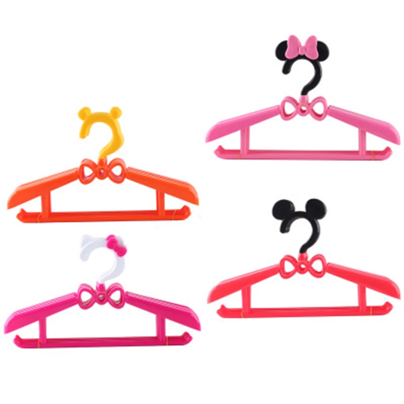 Раздвижная детская вешалка для одежды в стиле Микки и Минни пластиковые вешалки