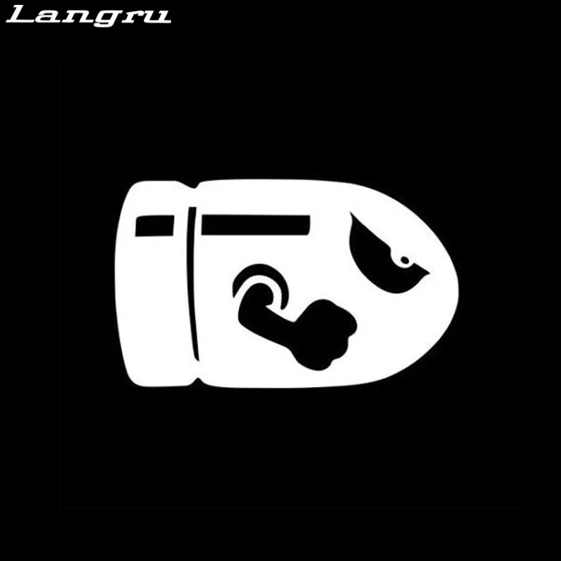 Langru Bullet Bill автомобильные наклейки Супер Марио мотоцикл персонализированный