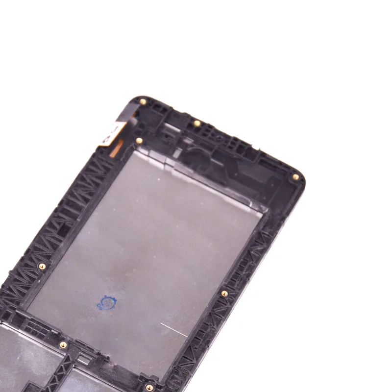 MS210 ЖК-дисплей для LG K8 M200 M210 US215 ЖК-дисплей сенсорный экран дигитайзер с рамкой полная сборка черный серебристый цвет MS210