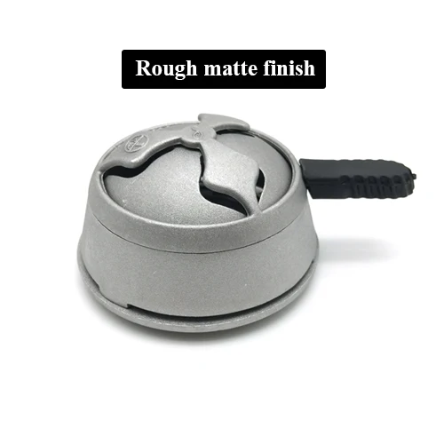 rough matte finish 1 LOMINT кальян тепловой Хранитель устройство управления теплом металлический уголь держатель для кальяна Chicha наргиле чаша аксессуары производитель - Цвет: rough matte finish 1