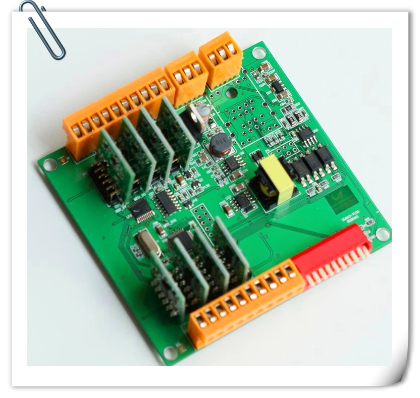 8 канальный аналоговый выходной модуль выходы 16 битное разрешение MODBUS RTU