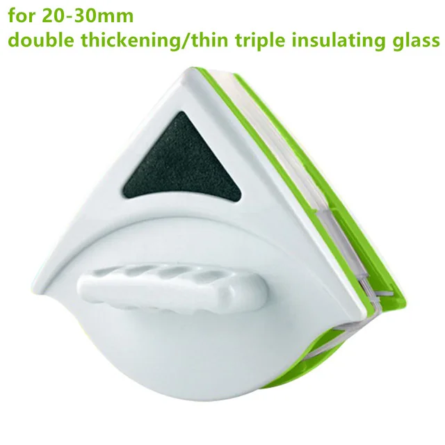 for 20-30 mm glass Магнитный очиститель стекла для мытья окон Двухсторонняя щетка для мытья окон высокого здания стекло es поверхность стеклоочиститель остекление инструмент для очистки - Цвет: for 20-30 mm glass