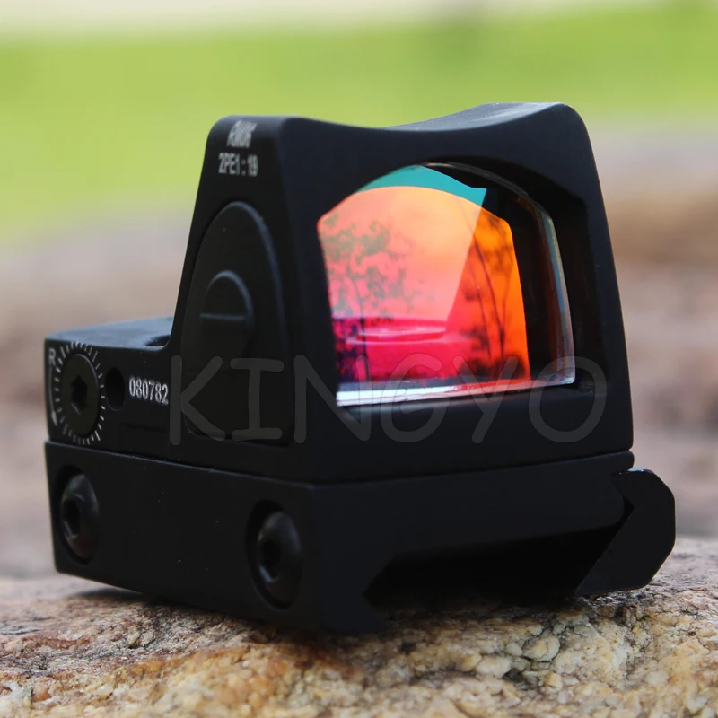 Мини-прицел с красной точкой коллиматор Глок/ружье рефлекторный прицел 20 мм