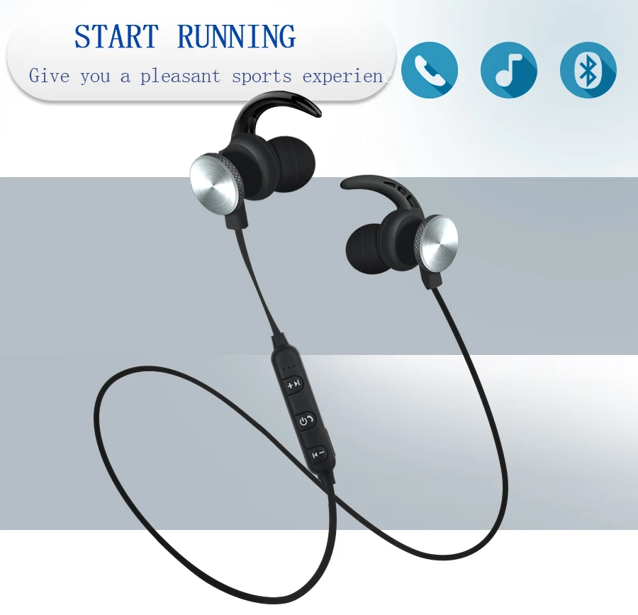 YOU FIRST спортивные Bluetooth наушники беспроводные наушники гарнитура Bluetooth с микрофоном для телефона Xiaomi