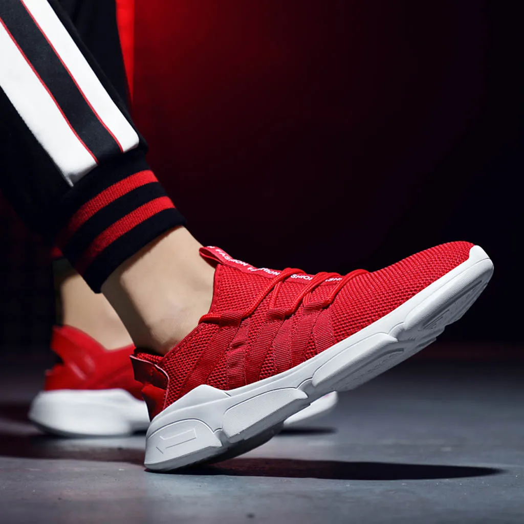 2019 Men Shoes Super Breathable Casual Comfort Summer Lightweight Sneakers Masculino Adulto Plus | Спорт и развлечения
