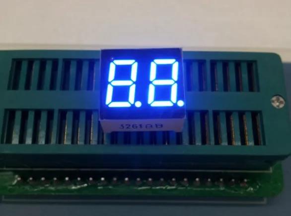 0 36 дюймов 2 цифры Синий 7-сегментный светодиодный дисплей 3261AB/3261BB | Электроника