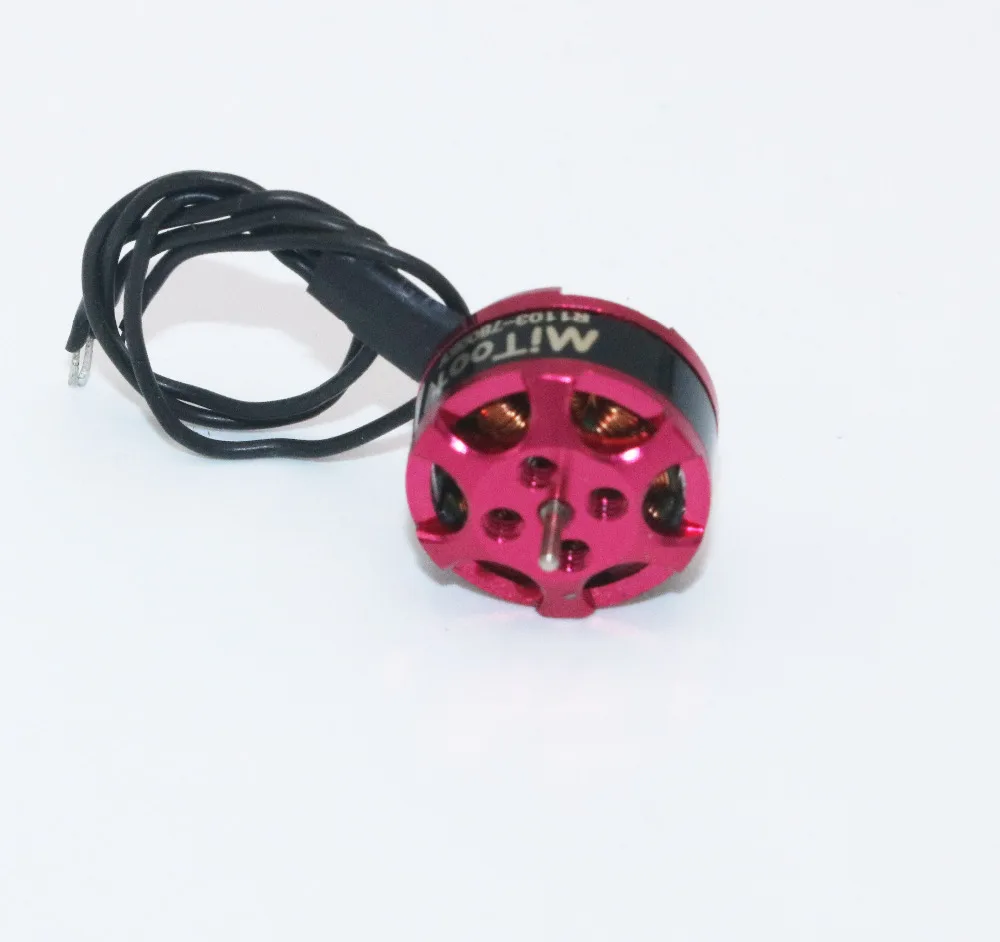 4 шт./лот Mitoot 1103 7800kv 2 3s мини бесщеточный двигатель для RC 80 90 100 мм 120 Мини