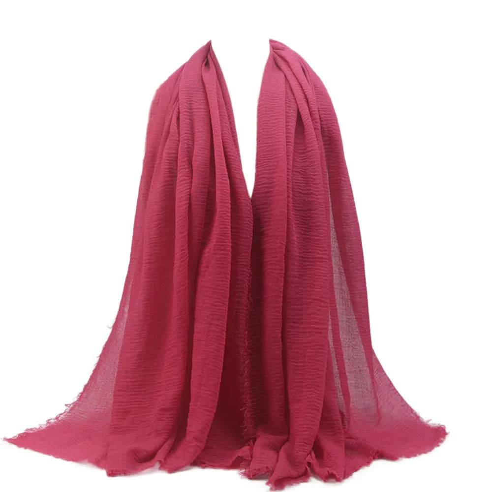 2019 # FASHION Premium Viscose Maxi Crinkle Cloud Hijab Scarf Shawl Soft Islam Muslim Y91830 | Аксессуары для одежды