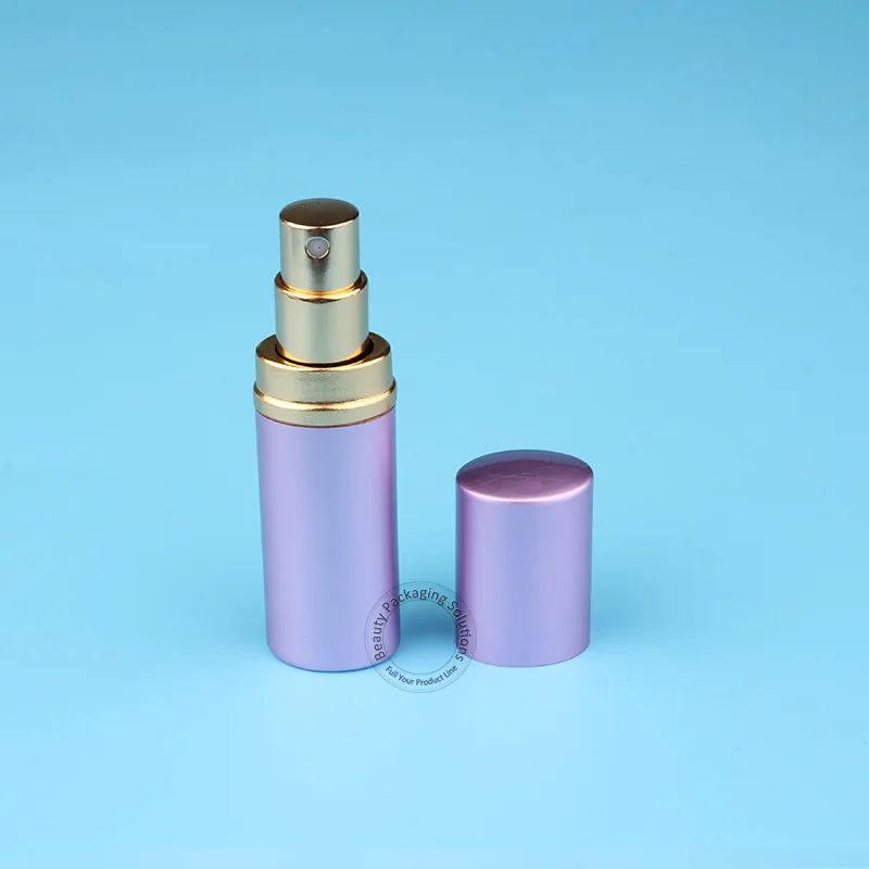 Пустой алюминиевый стеклянный флакон распылитель для духов 10 шт./лот 5 мл 1/6