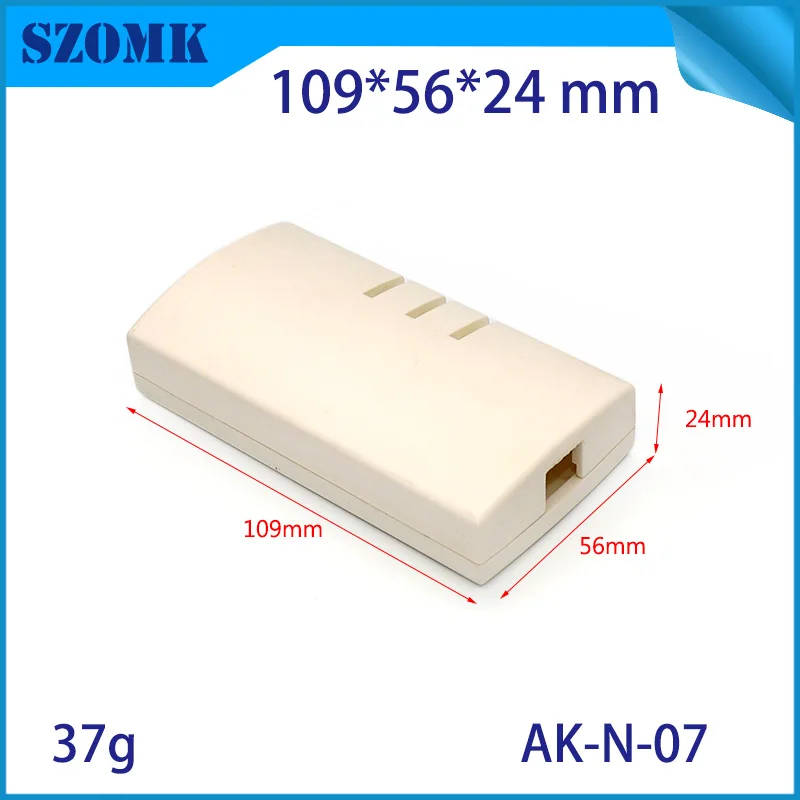 Портативный корпус szomk abs для детской электроники (1 шт.) 109*56*24 мм светодиодный