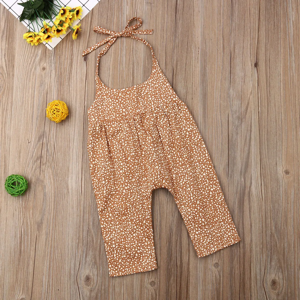 Милый жилет в горошек для новорожденных девочек комбинезон одежда | Мать и