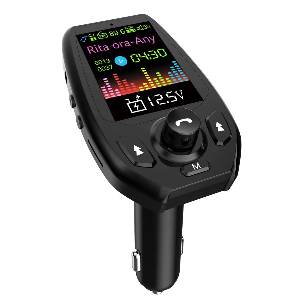 Bluetooth fm-передатчик адаптер USB зарядное устройство для автомобилей MP3-плеер автомобильный беспроводной Bluetooth передатчик