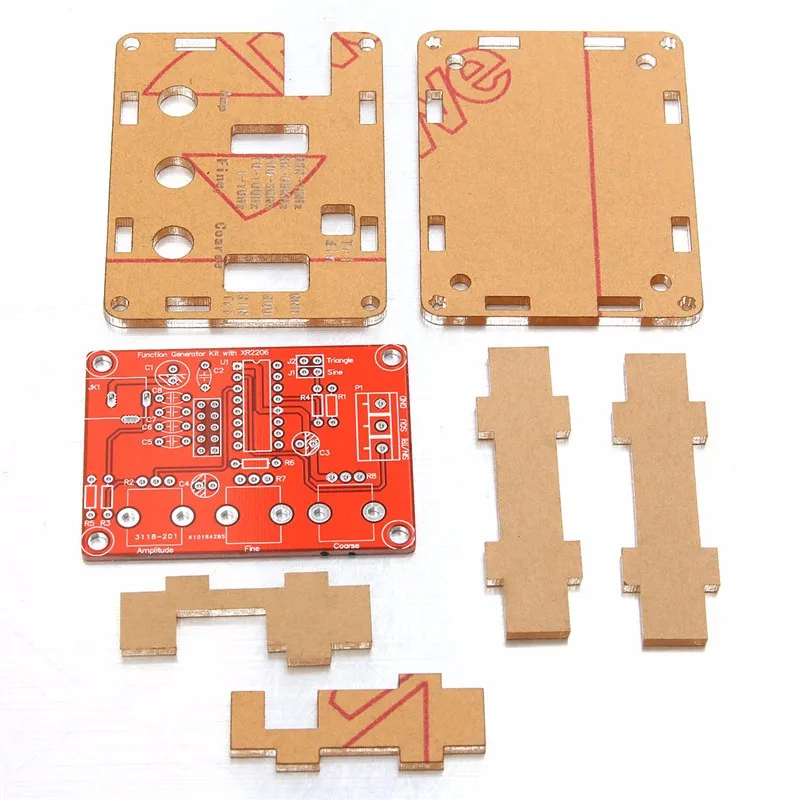 DIY Kit XR2206 Функция генератор сигналов синусоидальной Треугольники квадратный