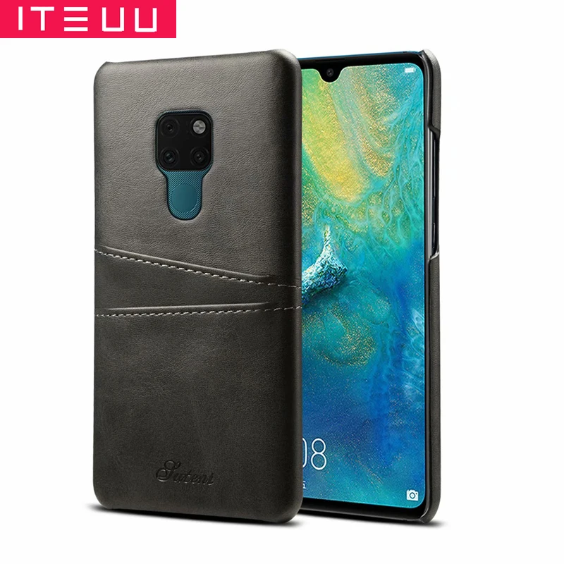 ITEUU mate 20 mate 20Pro ретро кожаный чехол для huawei mate 20 mate 20 Pro с отделением для карт Роскошный чехол-накладка