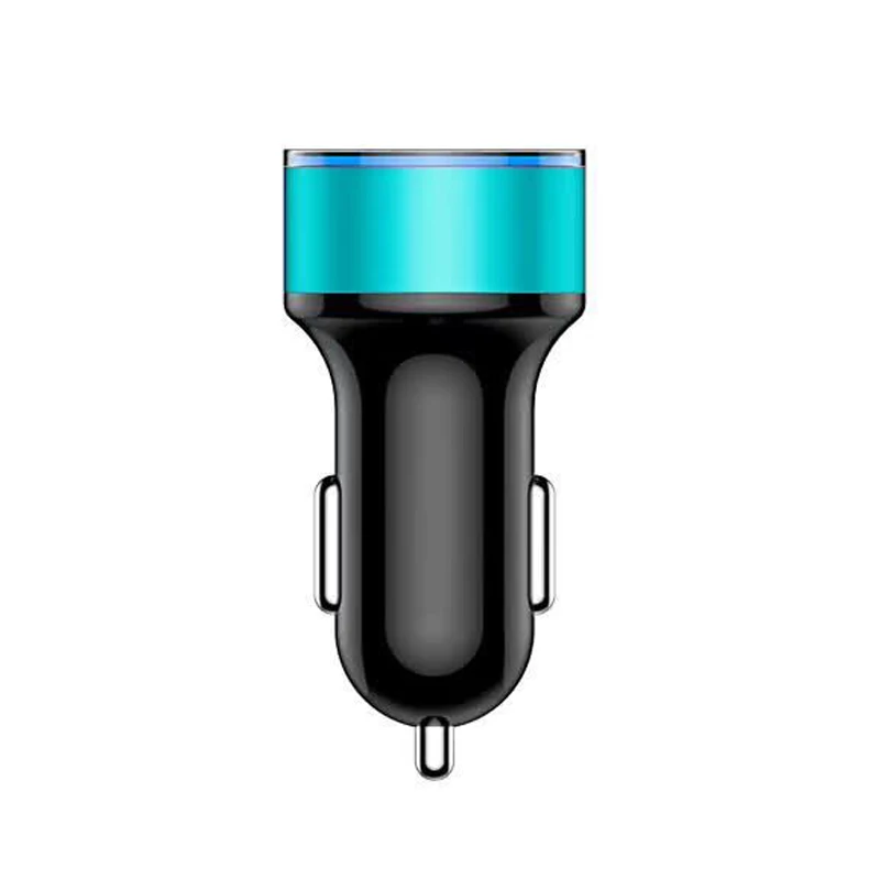 Acegreen светодиодный дисплей 3.1A двойной usb Автомобильное быстрое зарядное устройство для смартфона airpods планшета автомобильное зарядное устройство для телефона автомобильное зарядное устройство