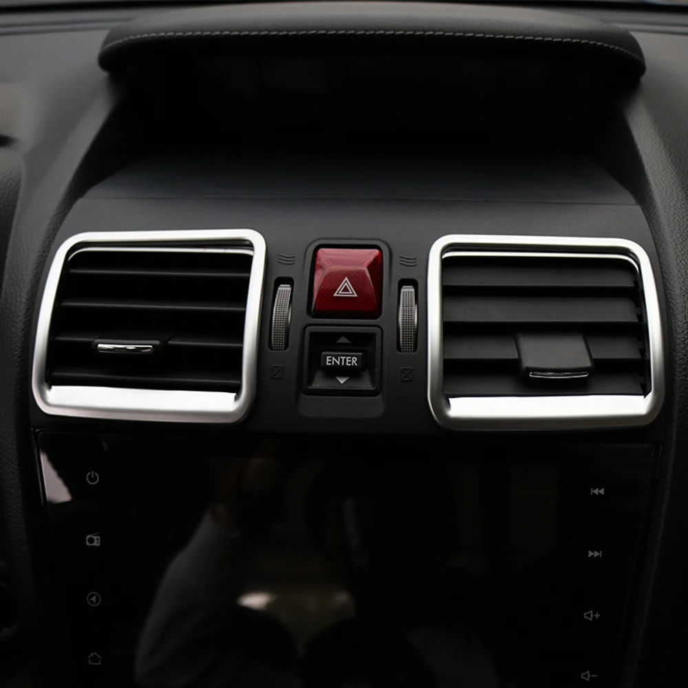 Накладка на вентиляционное отверстие приборной панели автомобиля для Subaru Forester SJ