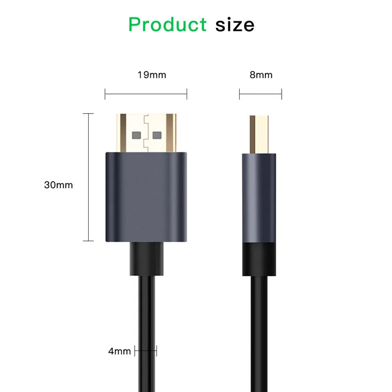 Robotsky HDMI кабель 2,0 высокоскоростной HDMI к HDMI кабель 4K 1080P 3D для PS3 проектор Apple tv
