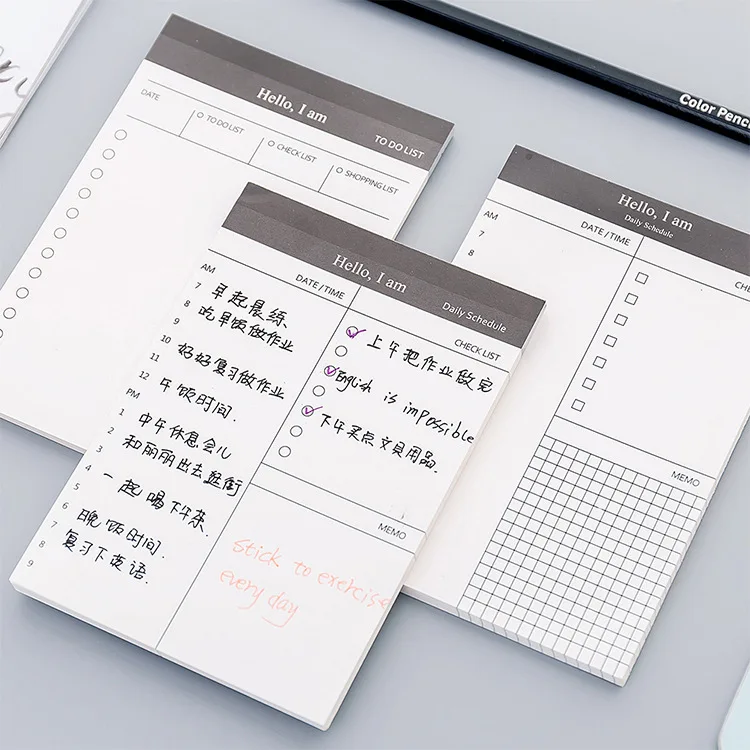 

Diary Line Planner Stationery Office School Supplies Diary Stickers Scrapbooking Sticky Note Memo Pad