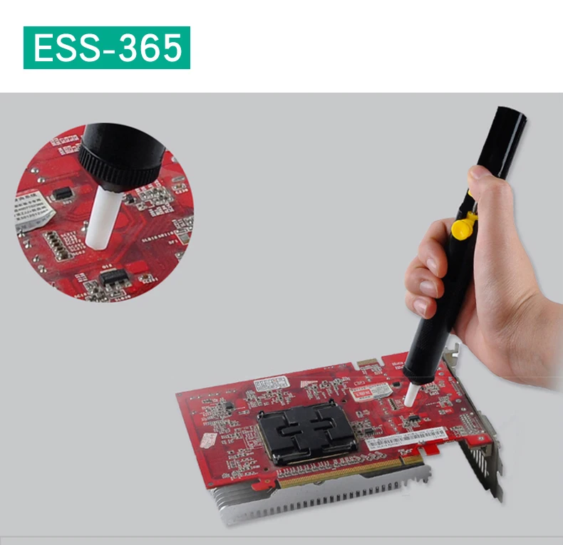 ESS-365 всасывающий оловянный припой присоски распайки пистолет паяльник ручка ручные инструменты распайки насос