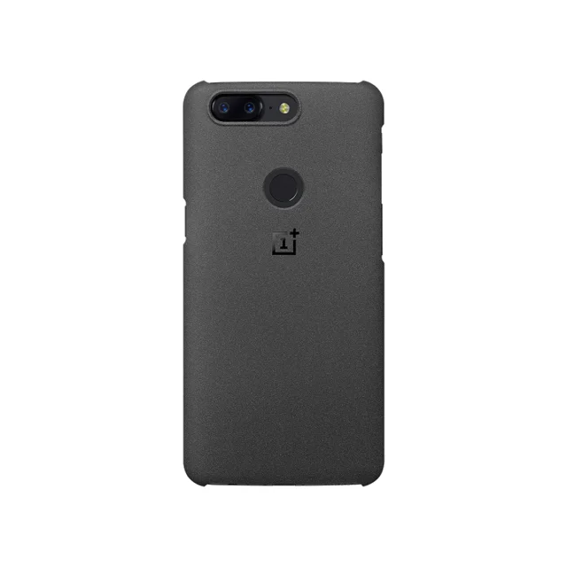 OnePlus 5T Официальный бампер чехол материал арамидное волокно PC полукруглая задняя крышка оболочка песчаник карбон для OnePlus