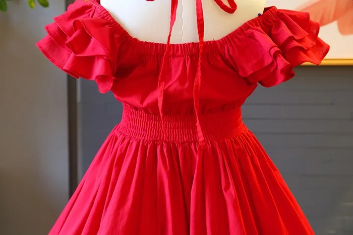 2018 Новое корейское модное темпераментное платье принцессы для девочек