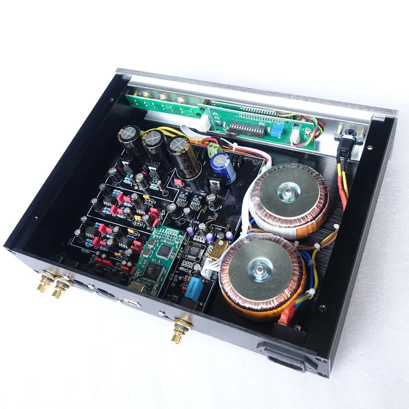 WEILIANG аудио DC-200 ES9028PRO ES9038PRO DAC декодер Amanero USB интерфейс CSR8675 Bluetooth 5,0 пульт дистанционного управления