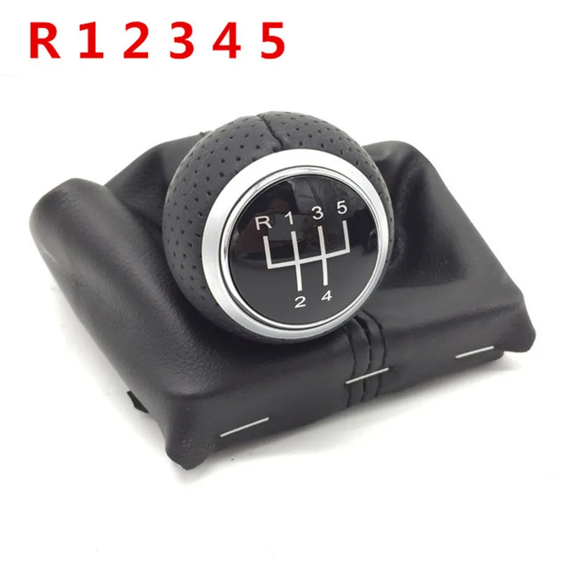 Silver R12345 Cover Для Audi A4 S4 B8 8K A5 8T Q5 8R S Line 2007- ручной автомобильный рычаг переключения передач Ручка кожаный чехол переключателя передач крышка багажника чехол воротник - Название цвета: Silver R12345 Cover