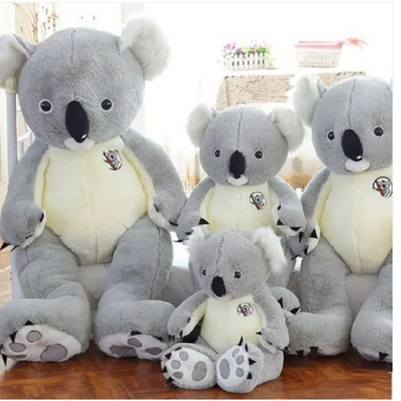 80 см большой размер австралийская искусственная мягкая набивная кукла коала