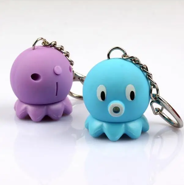 Новое поступление светодиодная лампа фигурка игрушки со звуком брелоки детские