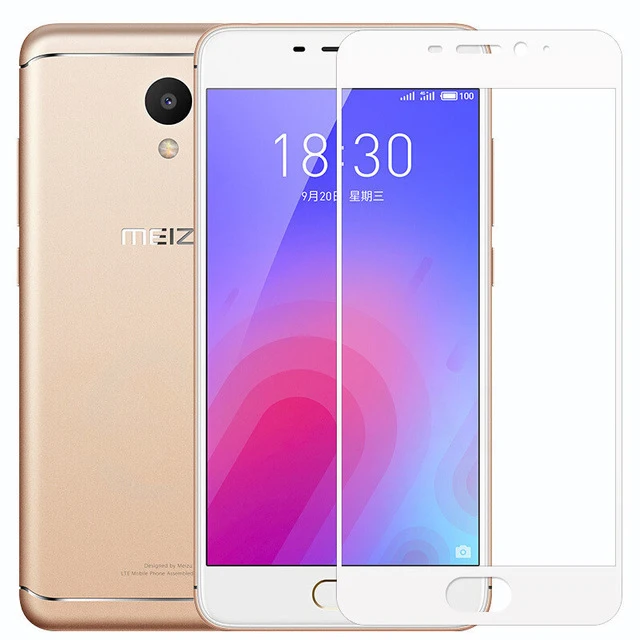 Закаленное 3D стекло для Meizu M6 2 шт. полноэкранная Защитная пленка Meilan M 6 M711H