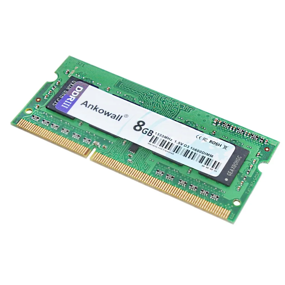 Память Ankowall DDR3 8 ГБ ОЗУ 1600/13333 МГц память ноутбука 12800/ для ноутбука|Оперативная