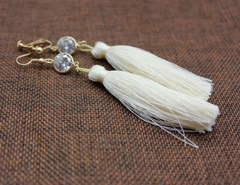 Новинка 2017 ювелирные изделия из кристаллов милые разноцветные кисти простые