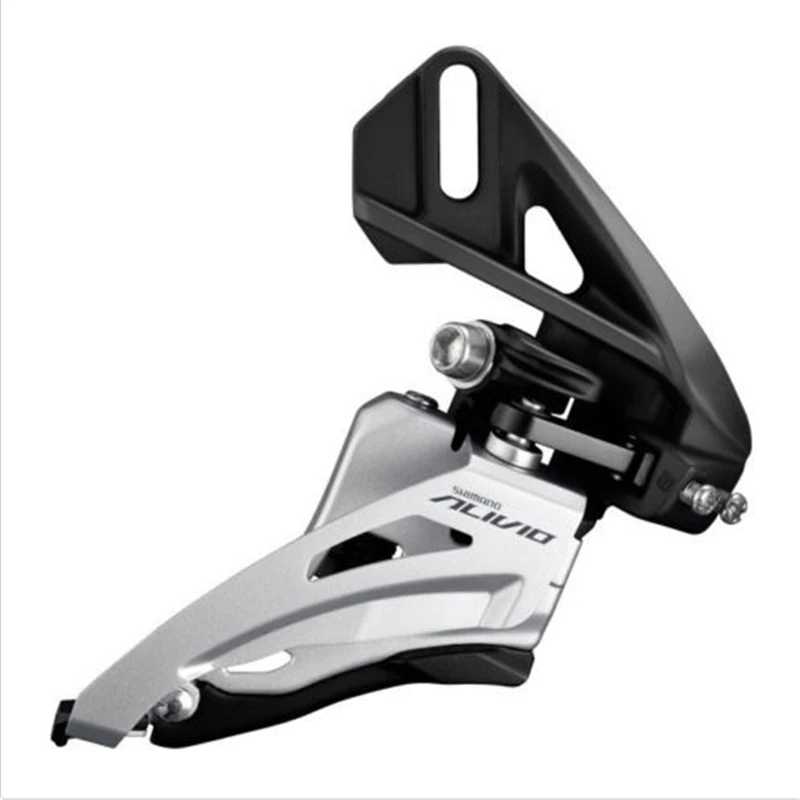 Оригинальный Shimano ALIVIO сторона качели велосипед передний переключатель FD M4020 D/E 2x9