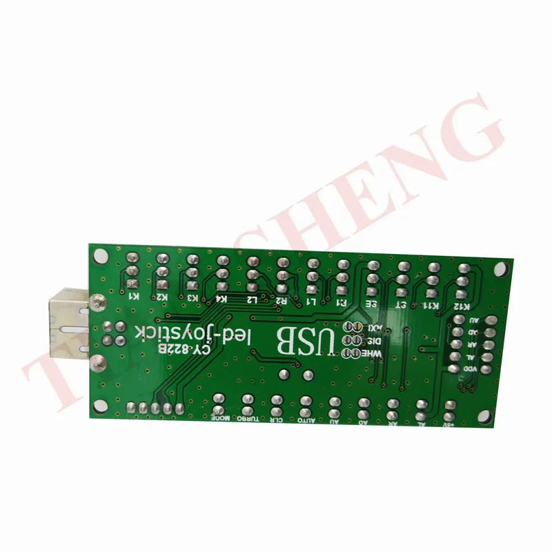 Светодиодный 4 в 1 USB плата кодировщика 2 игрока аркадный джойстик светодиодный