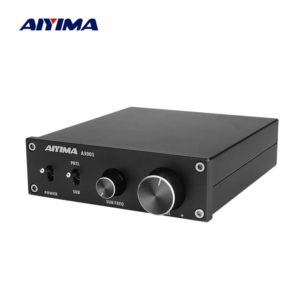 AIYIMA TPA3255 сабвуферный усилитель 300 Вт HIFI моно аудио усилитель мощности класс D домашний аудио усилитель NE5532 OP усилитель бас с регулировкой высоких частот