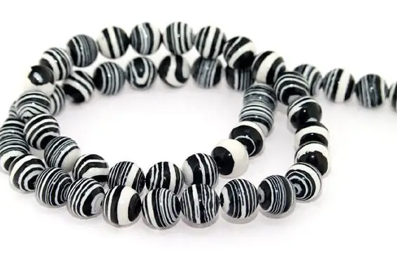 

Unique Pearls jewellery Store,White Peacock Stone 8mm Gemstone Loose Beads Jewelry LC3-0181