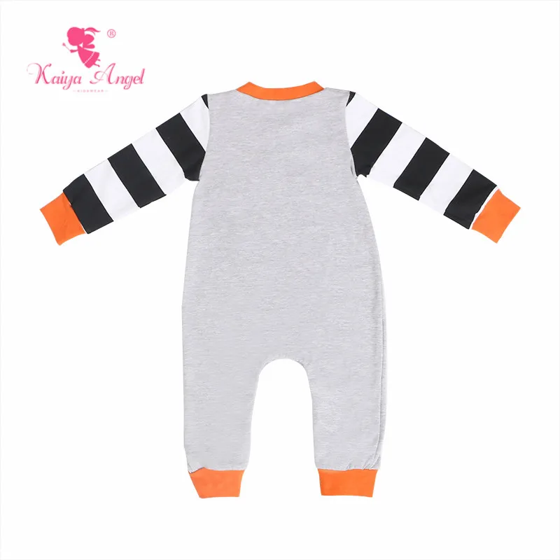 Kaiya Angel/Лидер продаж модные оранжевые хлопковые комбинезоны для новорожденных