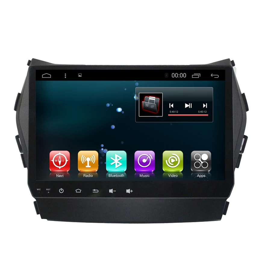 9 &quotAndroid Авторадио автомобильное радио аудио Sat Nav Головное устройство для Hyundai Santa