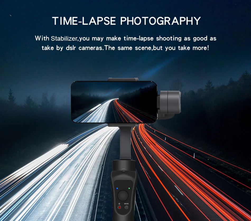 Ручной Стабилизатор gimbals смартфон de gimbal стабилизатор Экшн-камера телефон для iphone X 8 Plus 8 7 Plus 7 gopro dslr