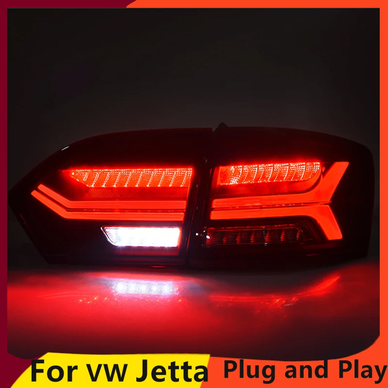 KOWELL Тюнинг автомобилей для vw jetta светодиодный задние фонари GLI MK6 парковка НС