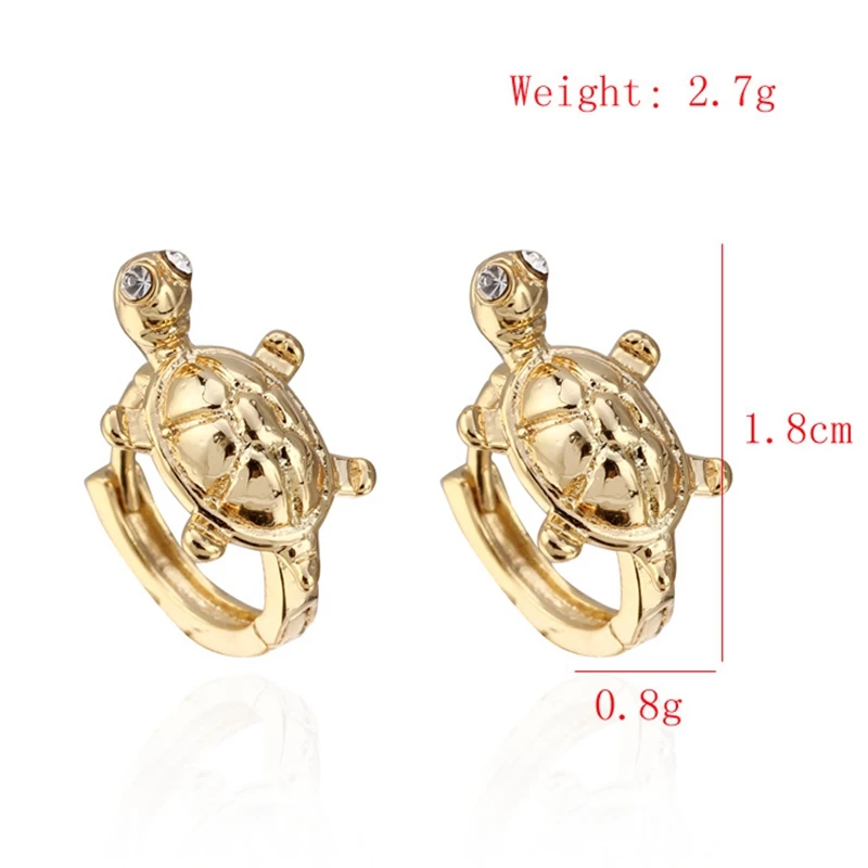 Turtle earrings