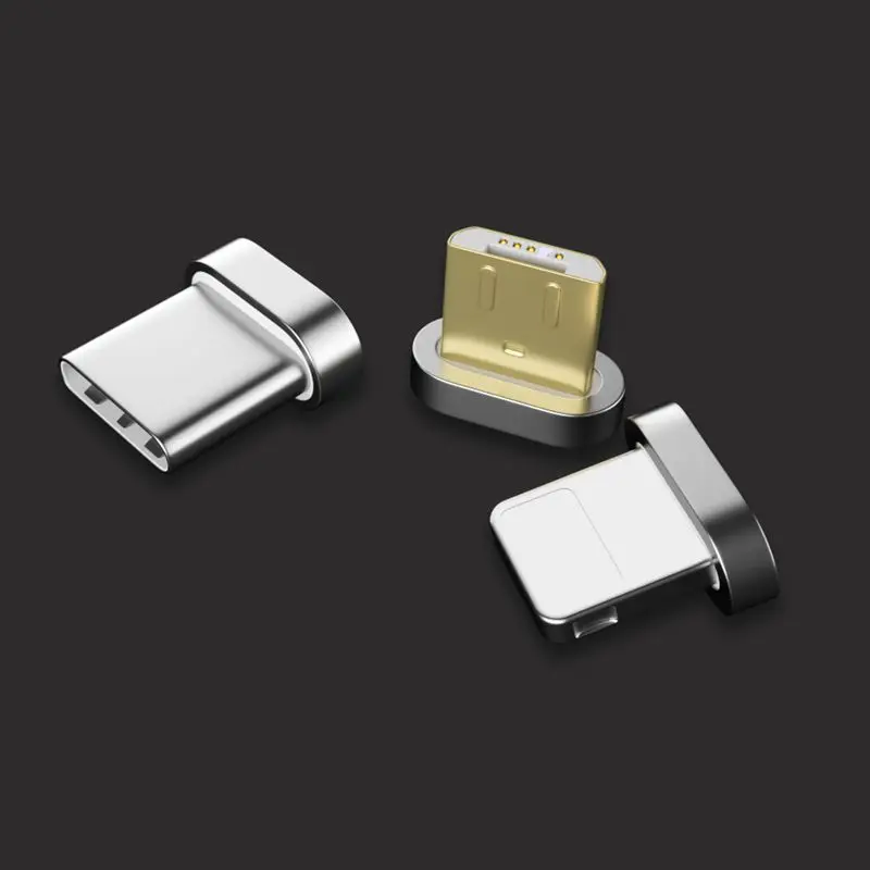 Sindvor Магнитный кабель Тип штекера C Micro USB C 8 pin адаптер быстрой зарядки телефона Microusb Тип-C магнит Зарядное устройство Шнур Металлический Вилки