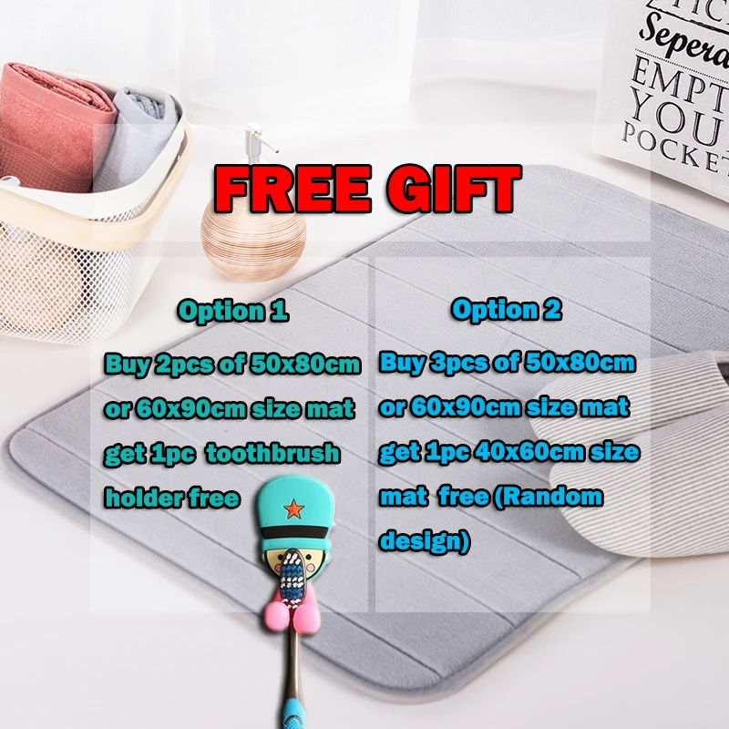 Мягкий коврик для ванной из микрофибры с эффектом памяти очень впитывающий и