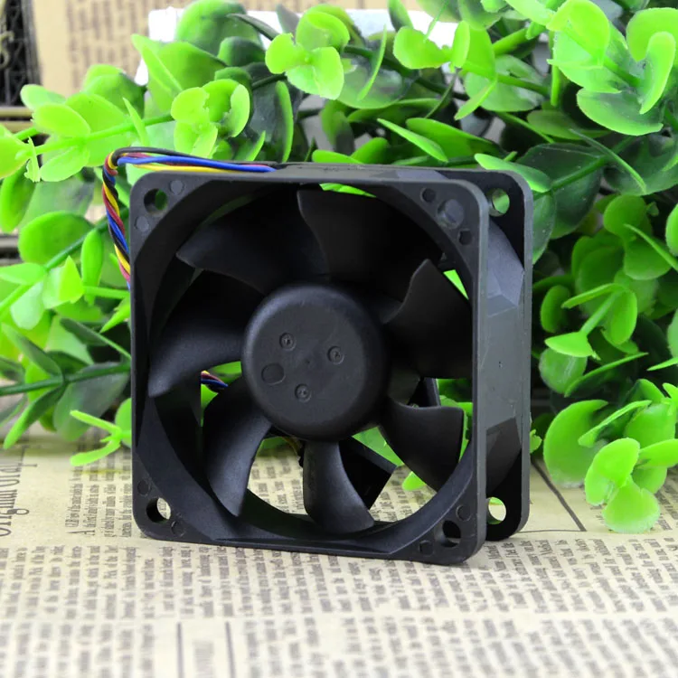 4-проводной вентилятор PVA060G12L 12V 0.20A 6CM 6025 PWM термостат | Компьютеры и офис