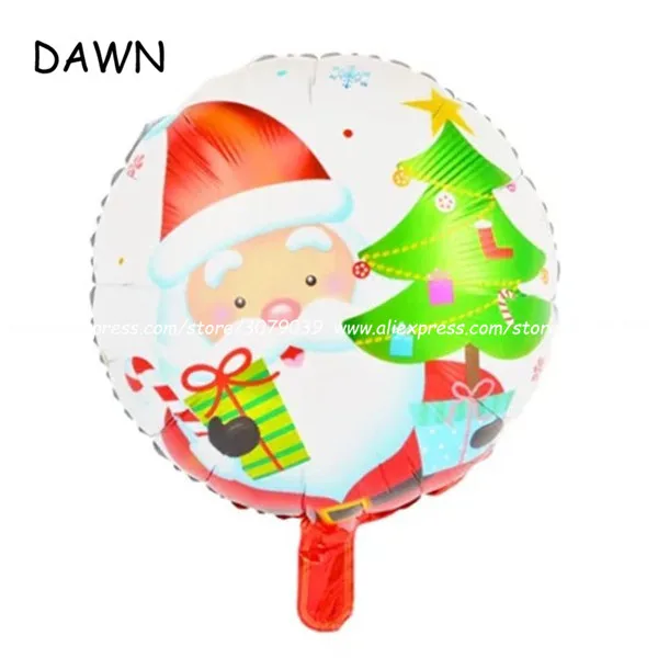 4 шт./лот смешанный Рождественский шар Санта Клаус детские рождественские