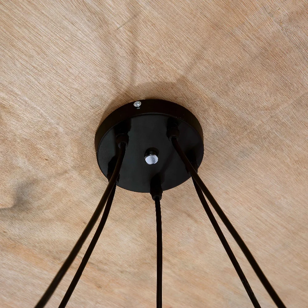 5 головок Арт Деко паук большой подвесной светильник классические декоративные