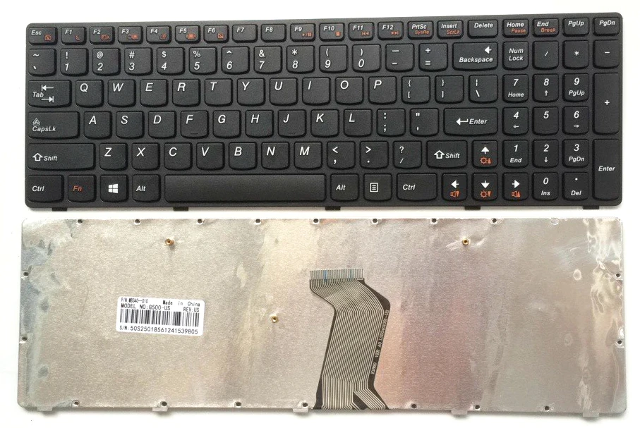 Черная клавиатура для ноутбука Lenovo G500 G510 G505 G700 G71 (не подходит g500s)|keyboard for lenovo