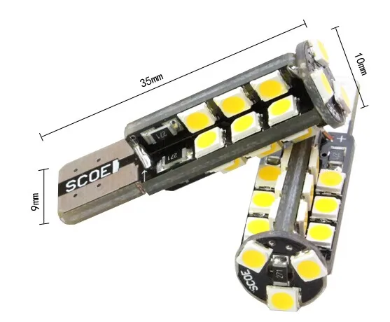 Автомобильный Стайлинг SCOE 2x2 7SMD светодиодный габарисветильник фонарь источник